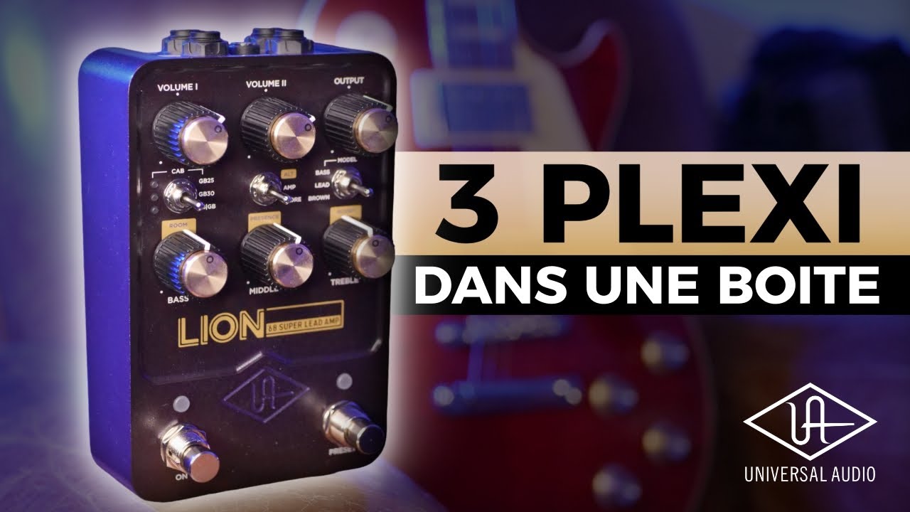 UAFX LION'68 : Universal Audio recr&eacute;e l&rsquo;ampli Super Lead dans une p&eacute;dale