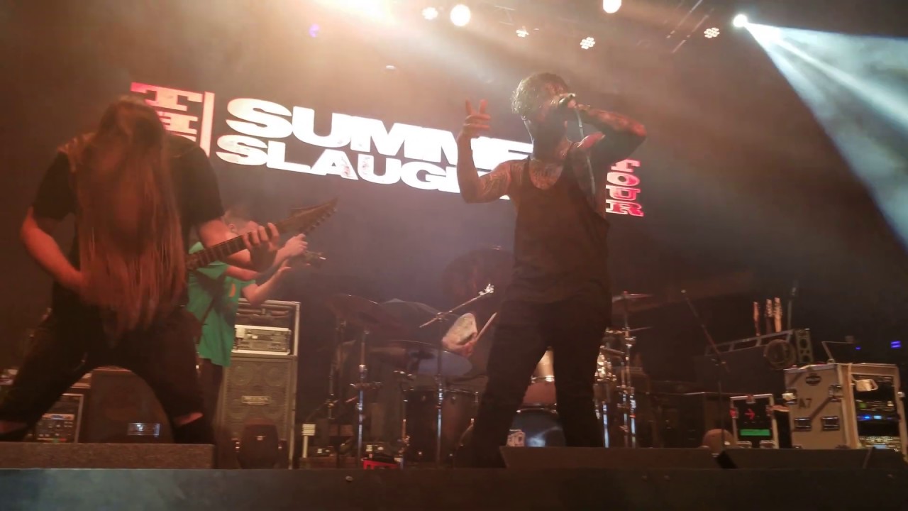 Lorna Shore - Flesh Coffin [Live @Gas Monkey Live Dallas, TX]