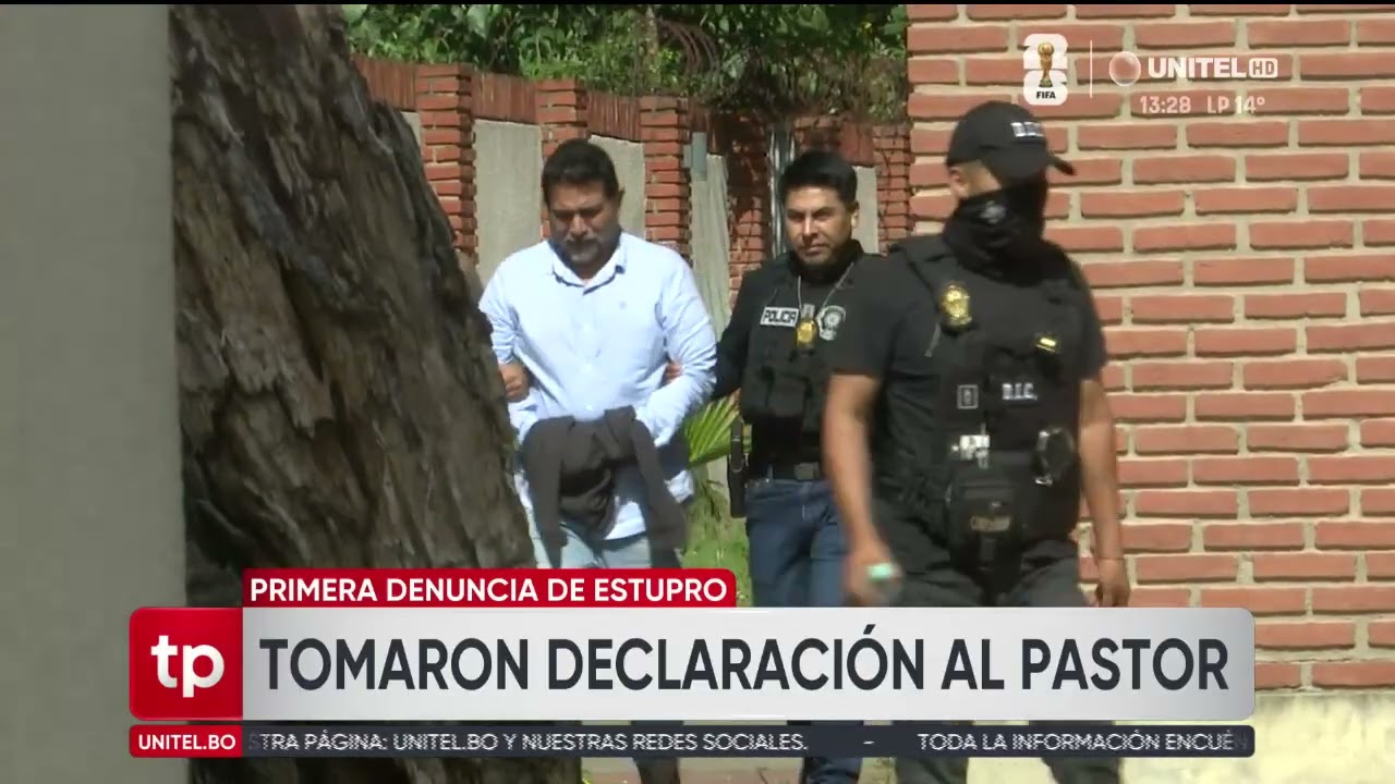 Se tomó la declaración del pastor en Palmasola por la primera denuncia de estupro en su contra