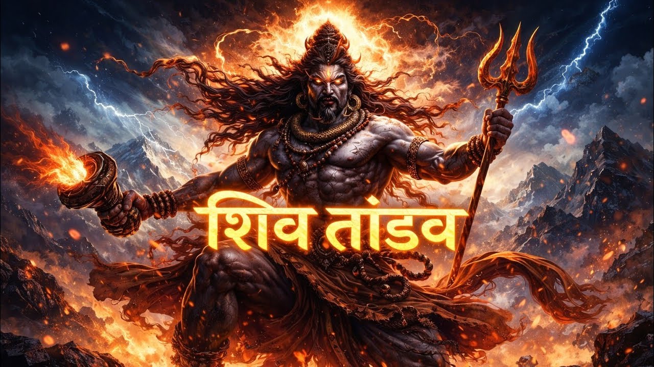 🔱 शिव तांडव स्त्रोत | Powerful Shiv Tandav | Har Har Mahadev 🔱