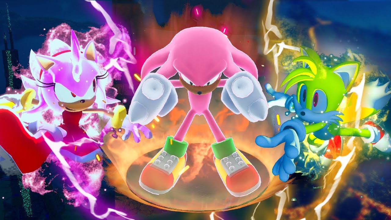 Can Amy, Knuckles & Tails Defeat Their Own Islands?