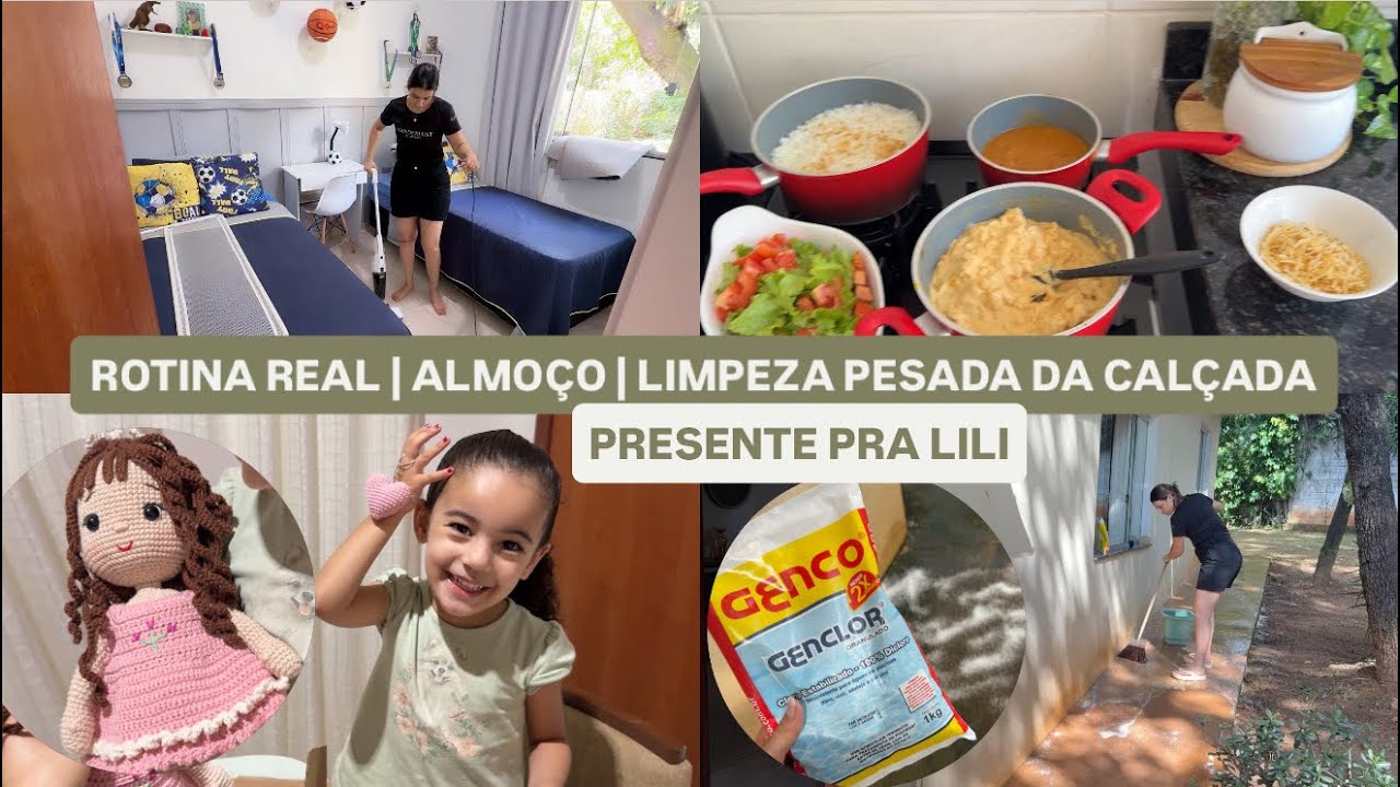 Café da manhã|Manutenção da casa|estrogonofe cremoso|produto tirou todo o lodo|ela amou| LAÍS VELOSO