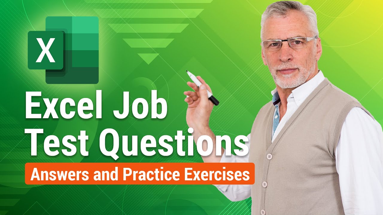 EXCEL TEST FOR JOB INTERVIEW 2025 | FREE MICROSOFT EXCEL QUESTIONS & ANSWERS