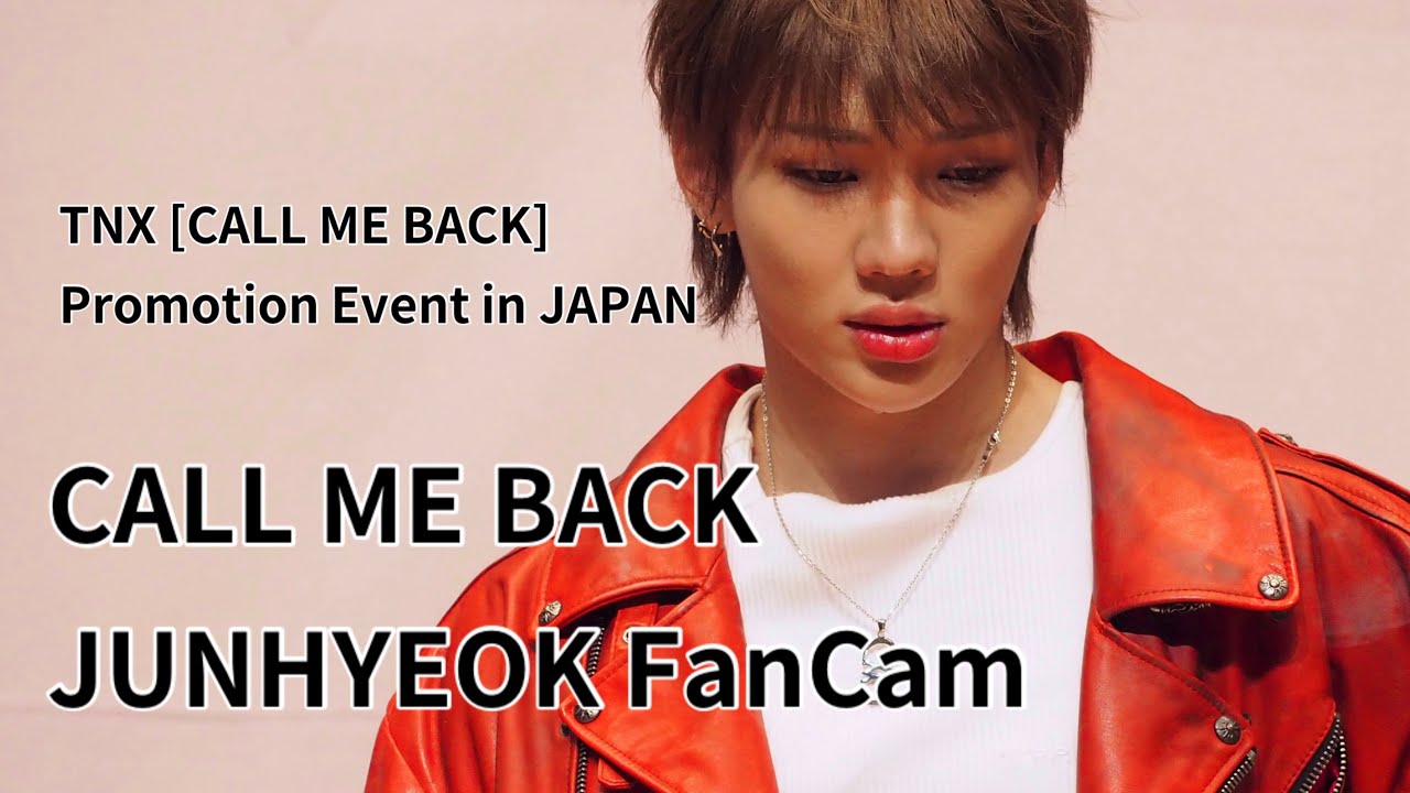 TNX [CALL ME BACK] Promotion Event in JAPAN 2026.03.18【천준햑_직캠】 CALL ME BACK