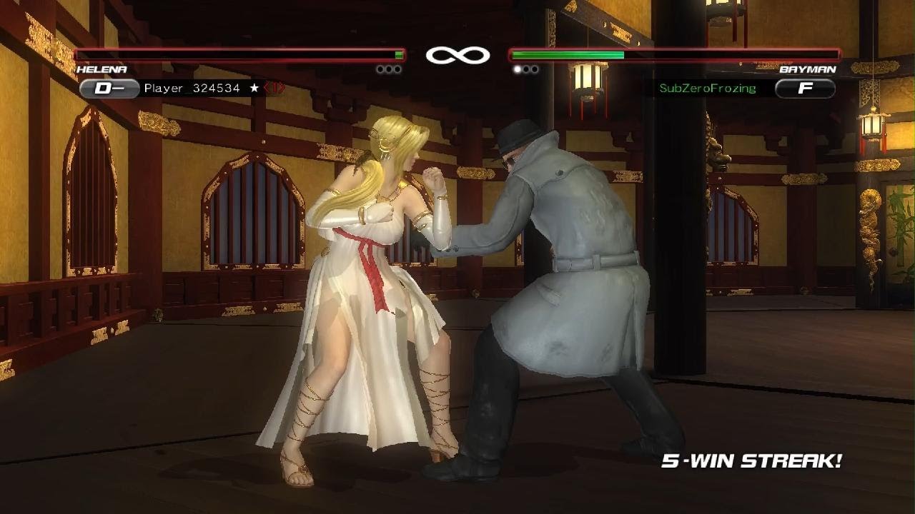 DEAD OR ALIVE 5 Last Round lobby match