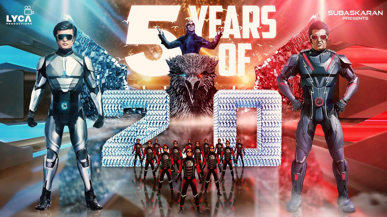 5 years of 2.0 | Rajinikanth | Akshay Kumar | Amy Jackson |A. R. Rahman | Shankar | Lyca Productions