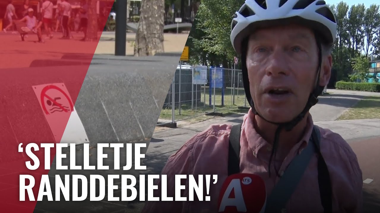 Strand dicht: zand gezeefd op warmste dag van jaar