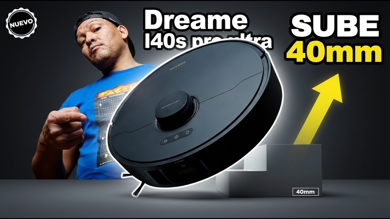¿SUBE 40mm de VERDAD? 😳 | Dreame L40s Pro Ultra (Robot Aspirador)