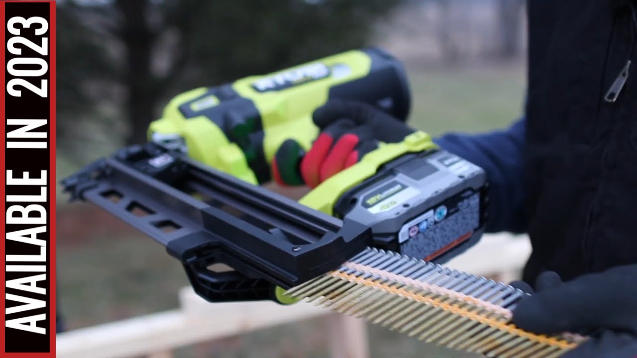 RYOBI 21° FRAMING NAILER, AVAILABLE IN 2023 - FIRST LOOK!
