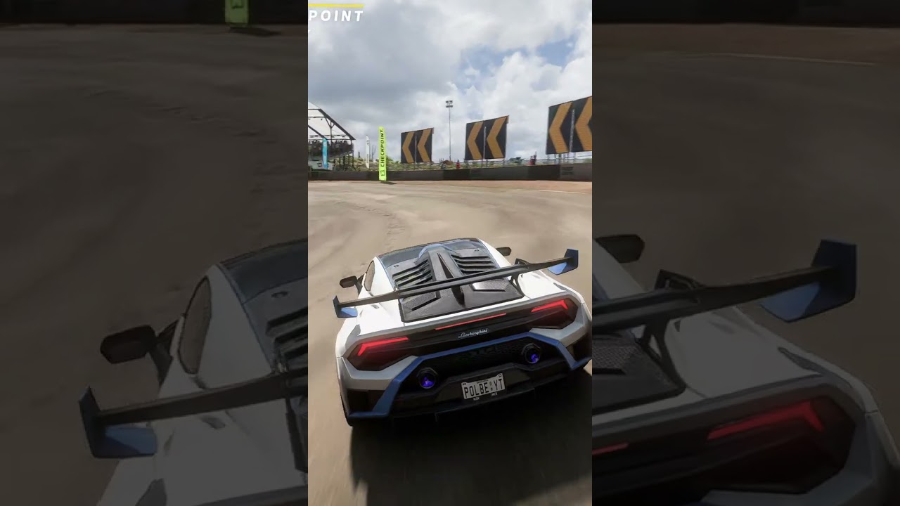 The new Huracan STO is amazing for tracks #fh5