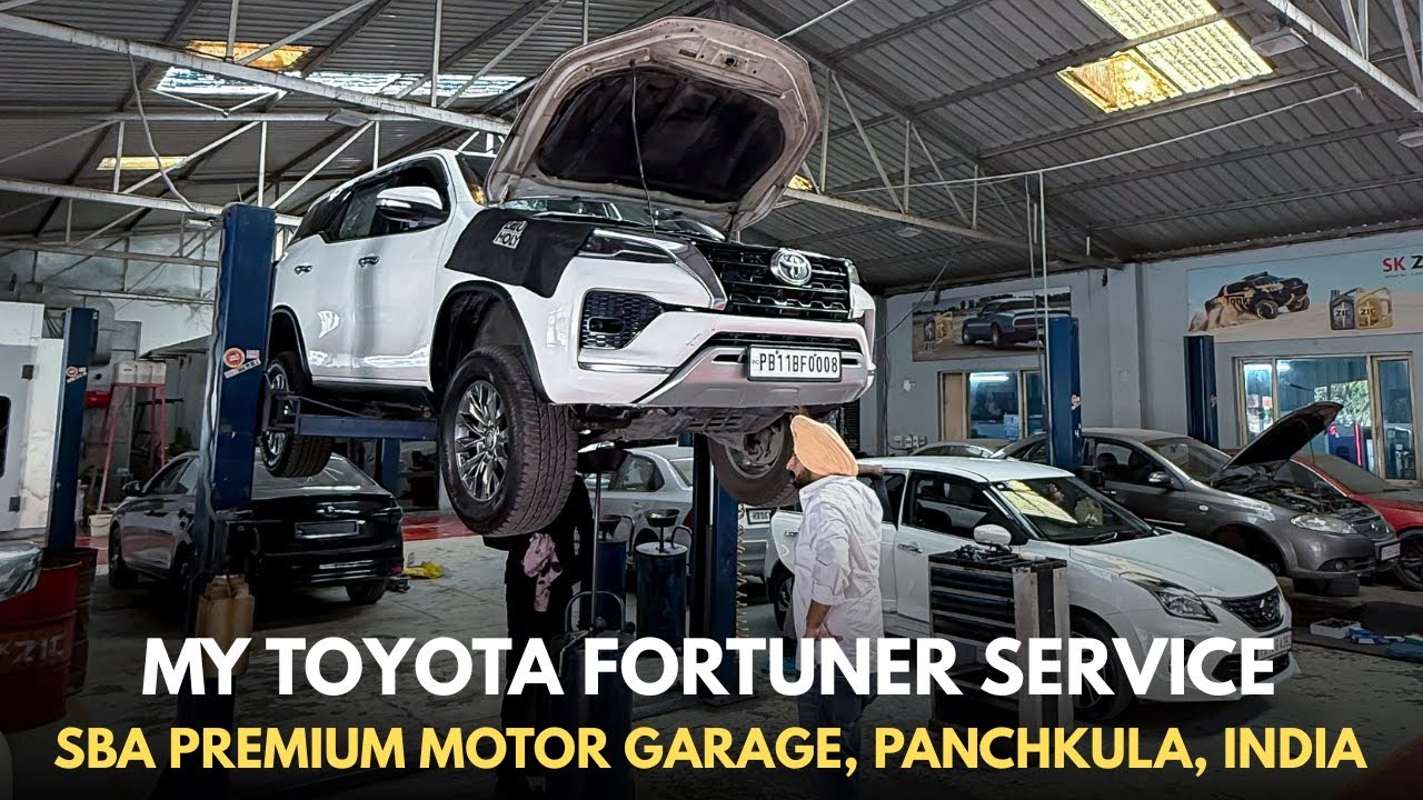 МОЙ TOYOTA FORTUNER | АВТОСЕРВИС | ГАРАЖ SBA | ЧАНДИГАРХ, ИНДИЯ | ДАЯКАРАН