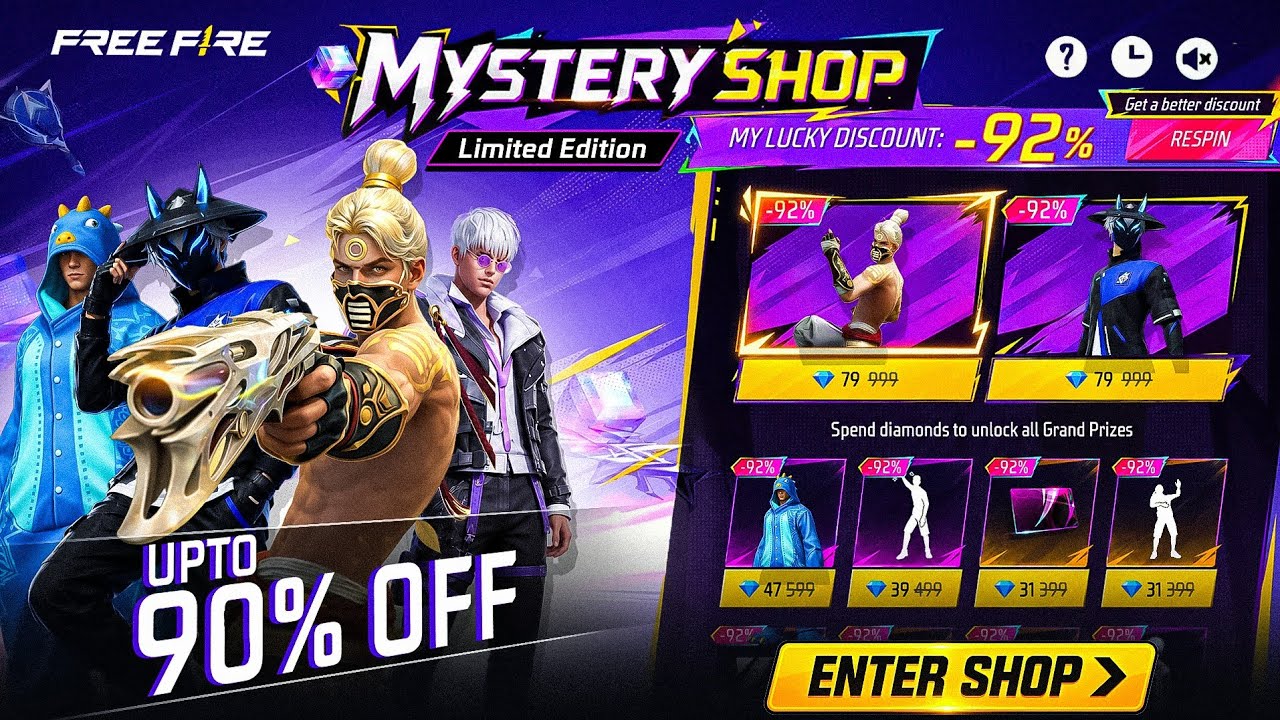 New Mystery Shop🔥 100% Confirmed😱| Upcoming New Events Free Fire | Free Fire Mystery Shop Event 