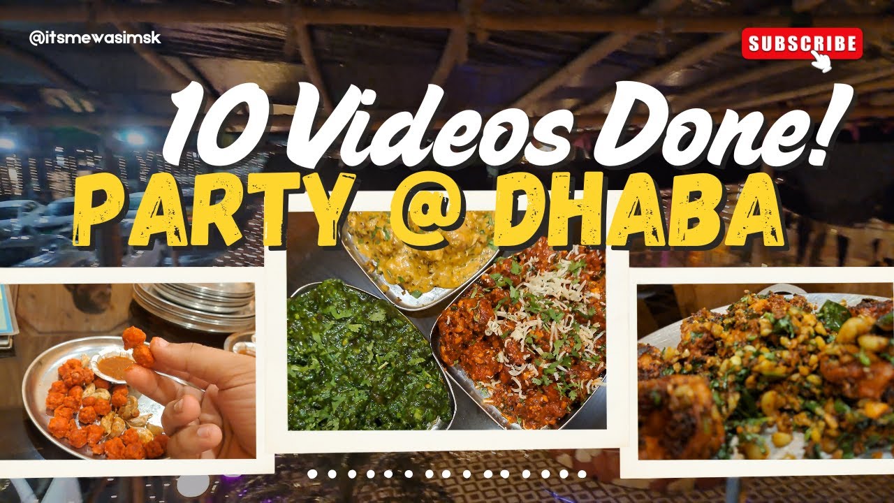 First 10 videos completed on Youtube || went to Alif Dhaba for Celebration || Vlog 10