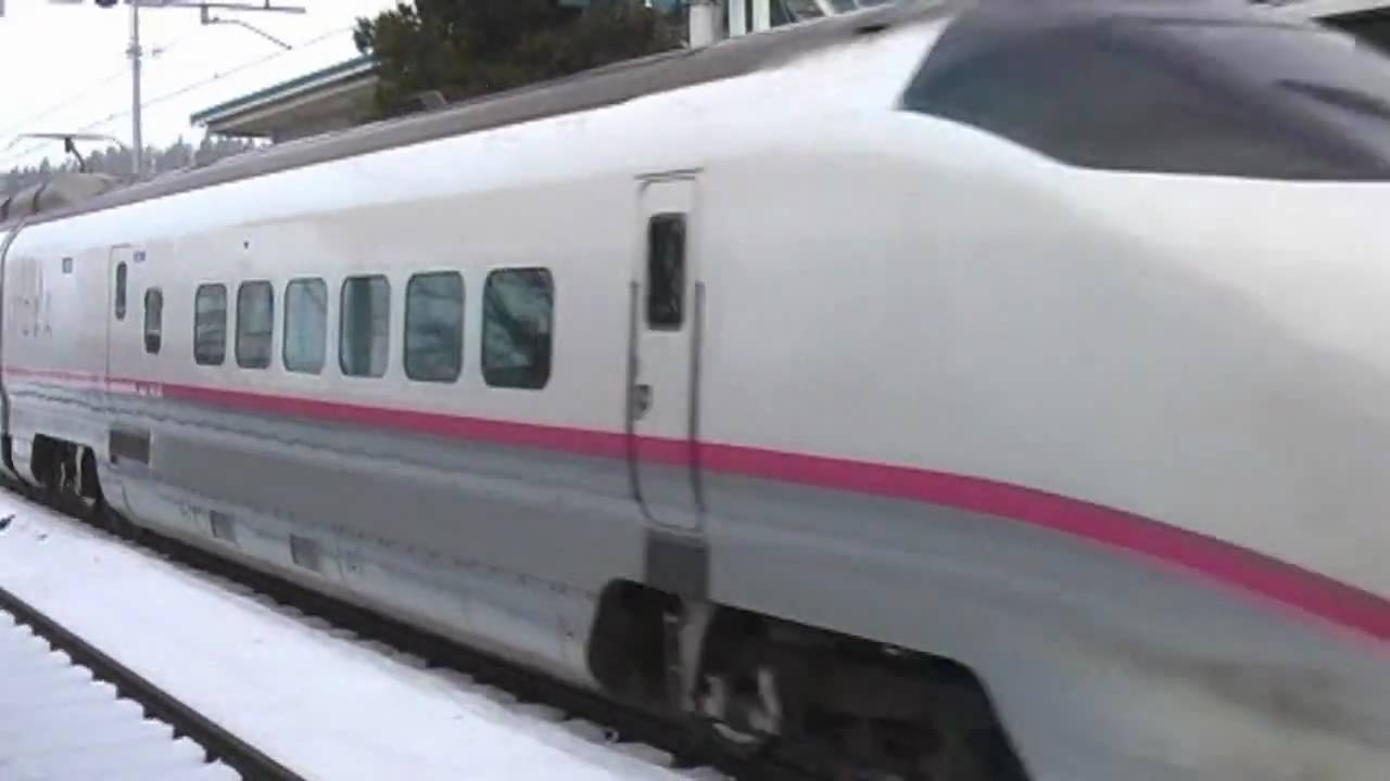2008.12.25　こまち3号 雫石駅通過