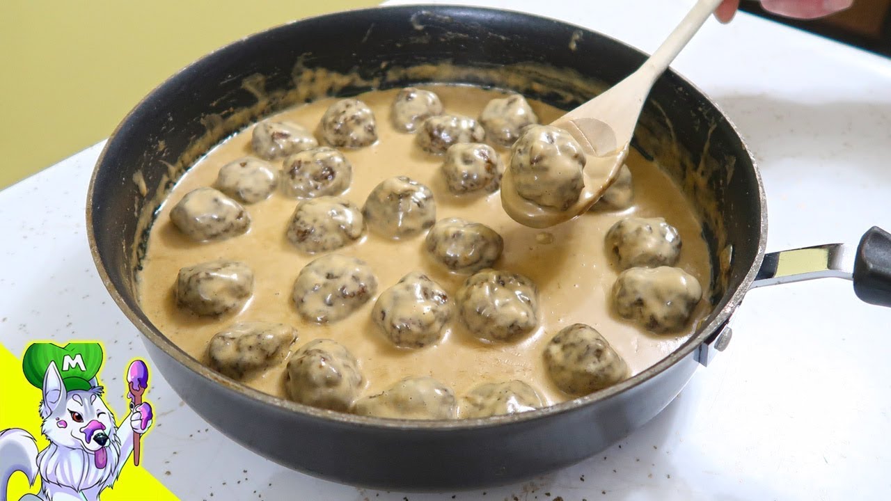 Homemade Meatballs | How to make Swedish Meatballs