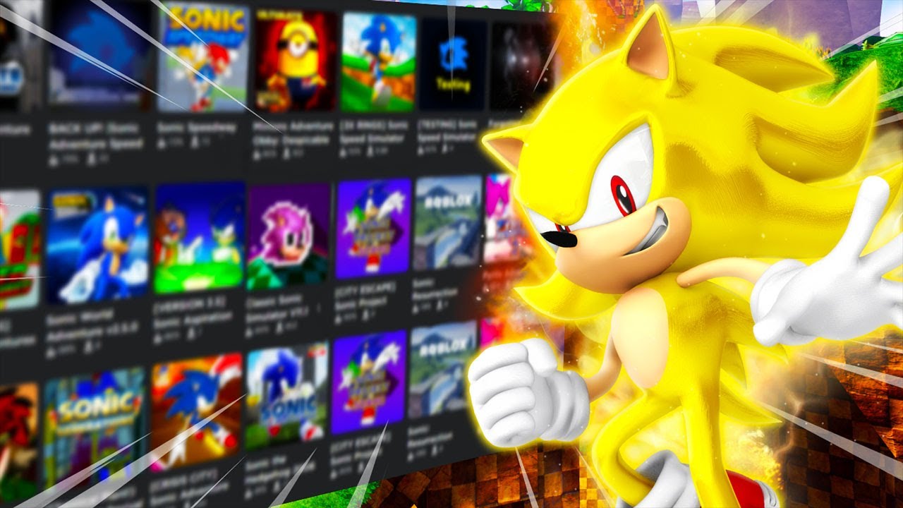 I Played Every Single Sonic Roblox Game...