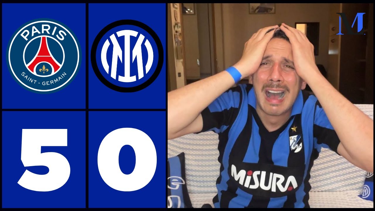 FIGURA DI MERD* EPOCALE! GIUSTO ESSERE PERCULATI TUTTA L’ESTATE! PSG-INTER 5-0