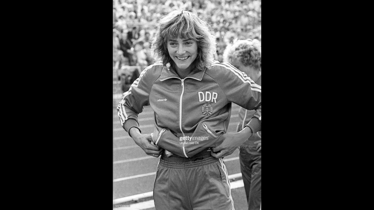 Heike Drechsler wygrywa 100m podczas Mitingu w Oslo 88 rroku.