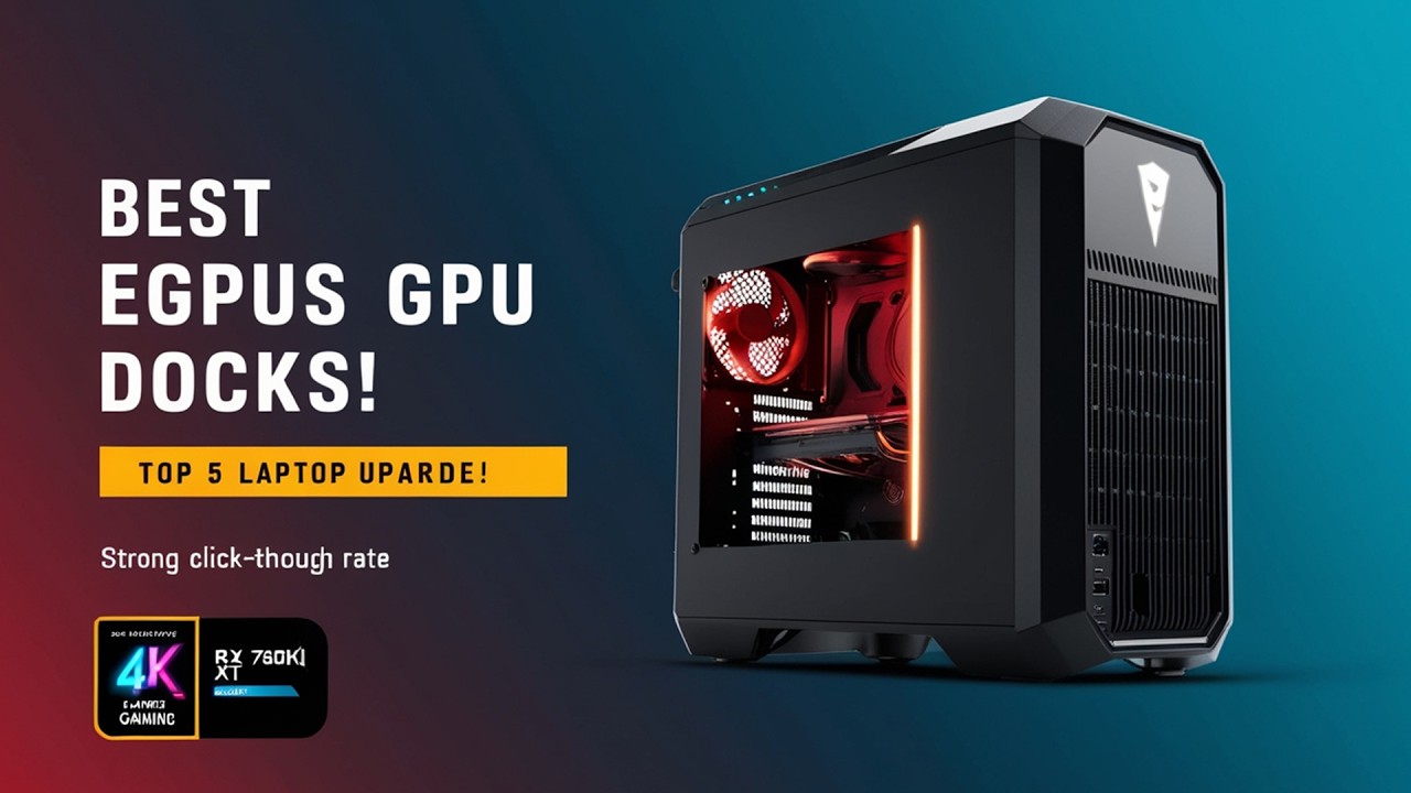 Top 5 Best External GPUs for Laptops 🔥 eGPU Buying Guide & Review
