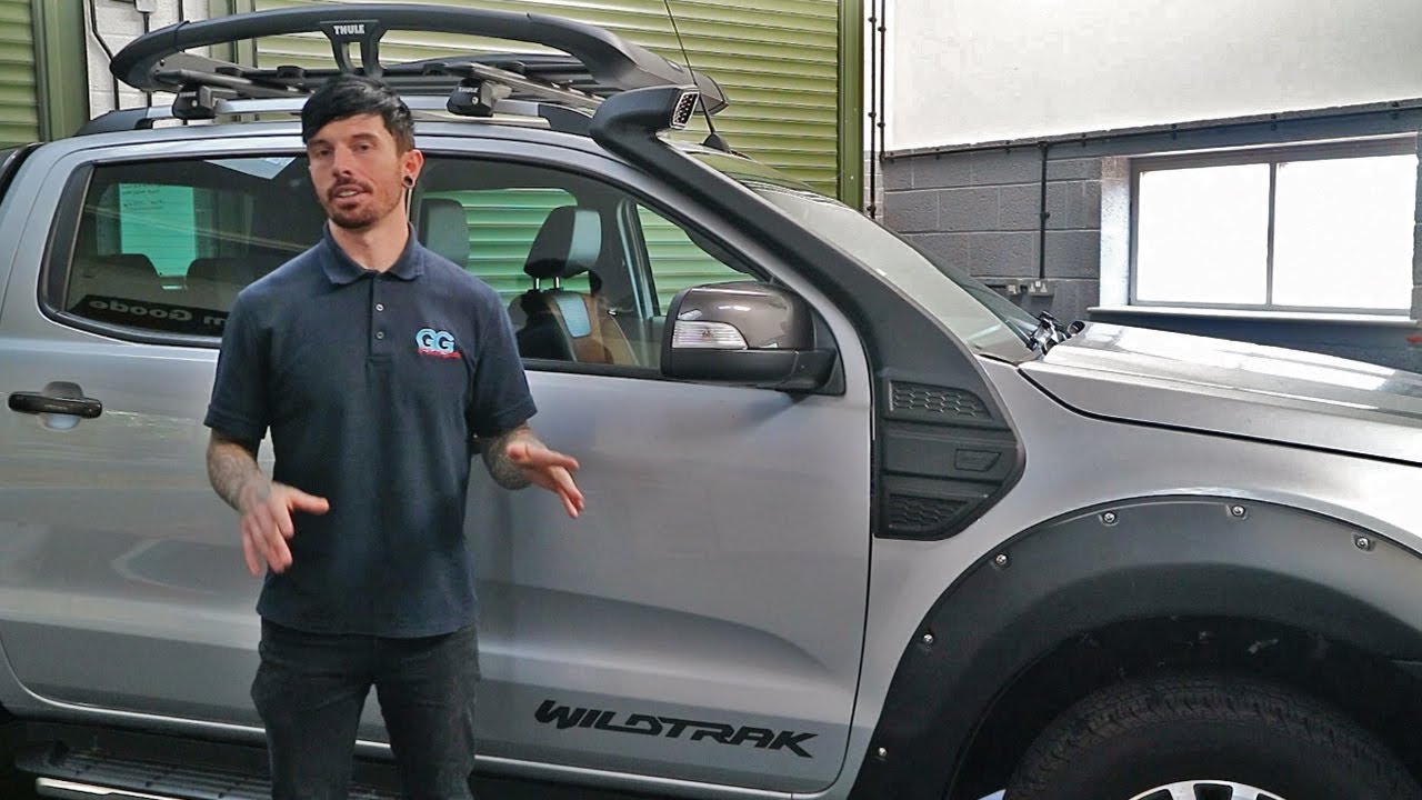 КАК УСТАНОВИТЬ КОМПЛЕКТ ШНОРКЕЛЯ GGR FORD RANGER T7