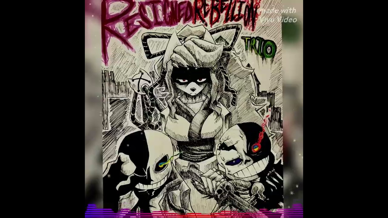 V3 wip! Resigned Rebellion trio phase 1 - Cracked remains