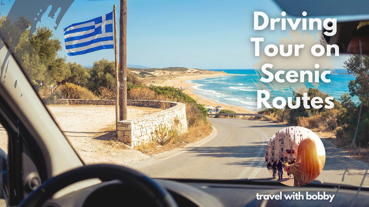 Corfu 🇬🇷 | Driving Tour to Stunning Agios Stefanos Beach