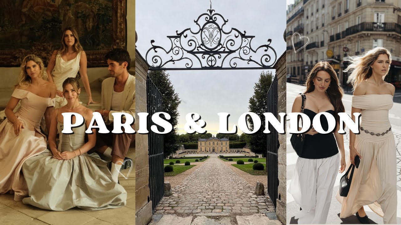 Roaming a Parisian Chateau with my Best friends: VLOG
