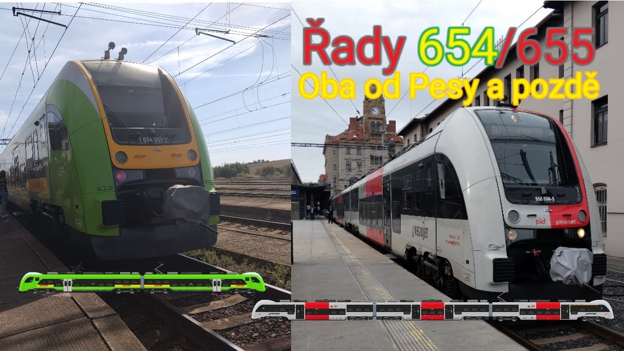Řady 654/655 Oba od Pesy a Pozdě 