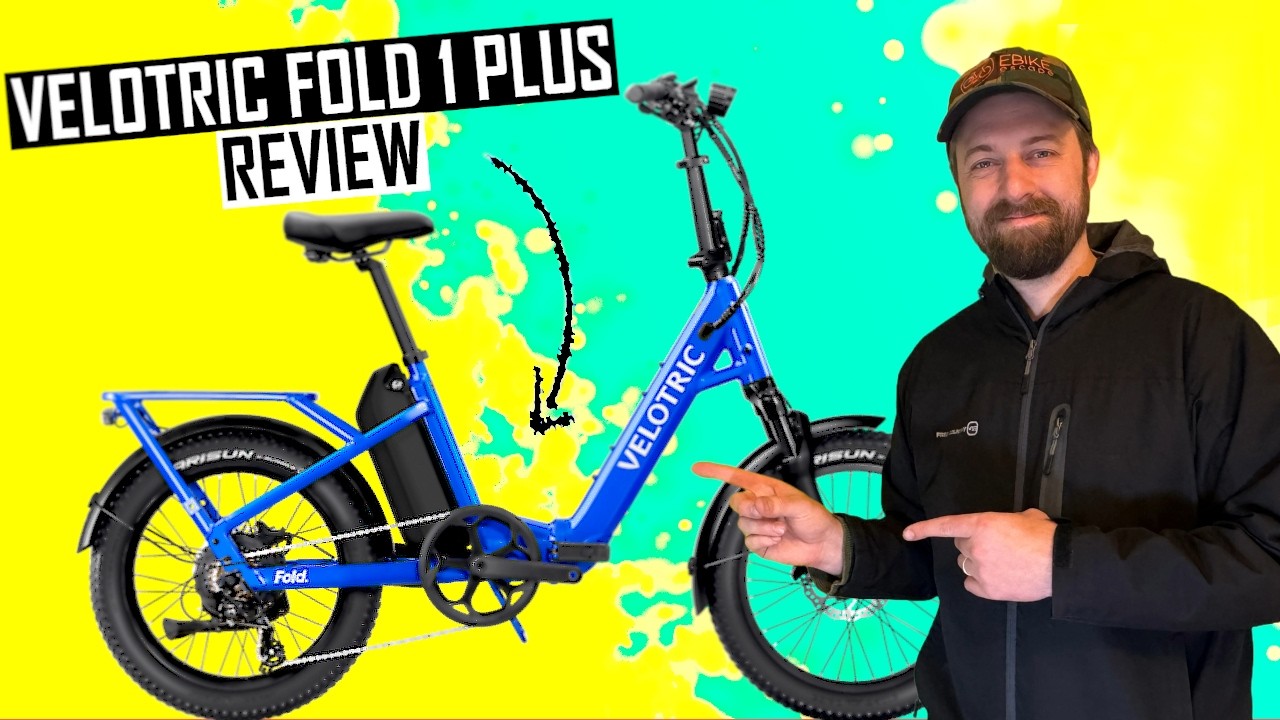 Обзор Velotric Fold 1 Plus: как новые технологии выводят складной велосипед на новый уровень