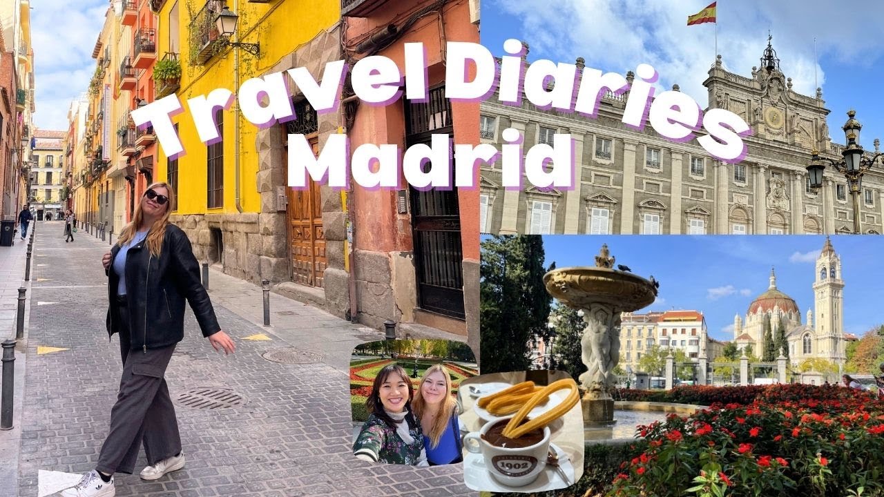 a dreamy girls trip in Madrid | Spain vlog 🇪🇸 ✨☕️