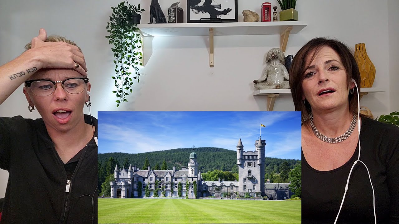 American Couple Reacts: Balmoral Castle Tour: Where the Queen Lived! FIRST TIME SEEING IT!! *WOW*