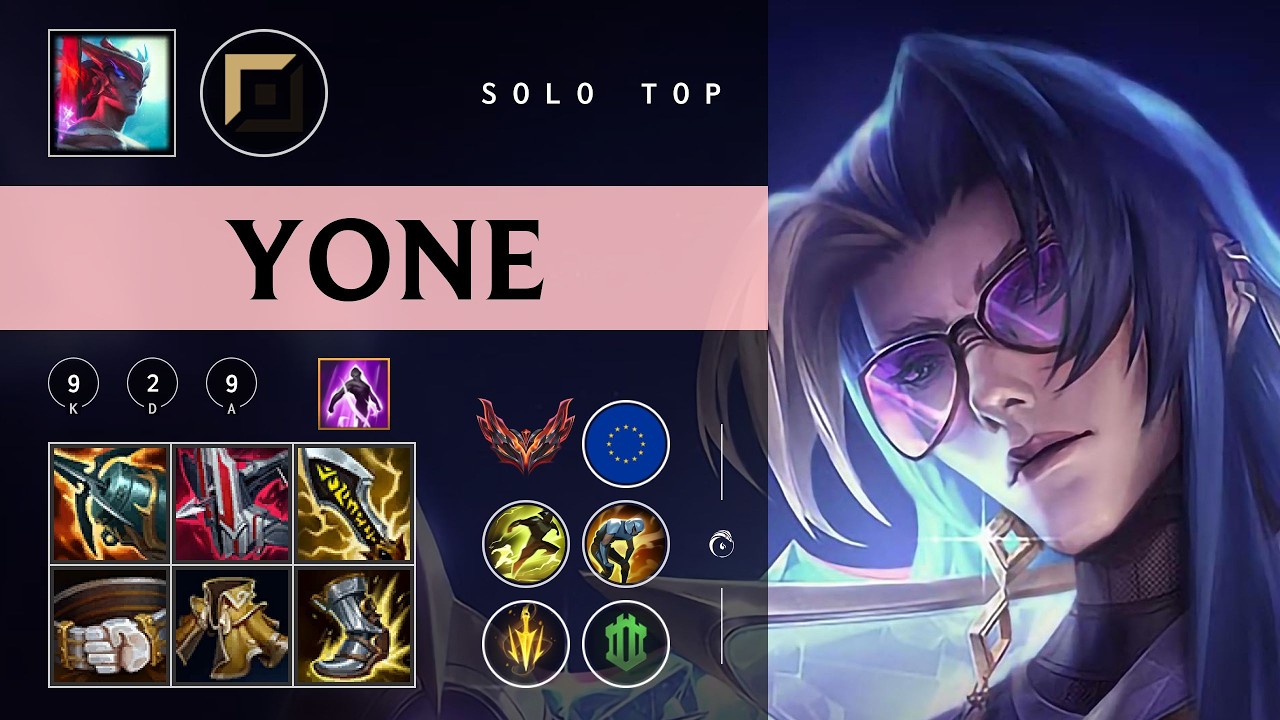 Yone Top vs Jax - EUW Grandmaster Patch 26.04
