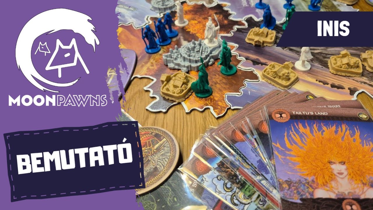 Inis társasjáték bemutató | Kelta gyöngyszem 👑