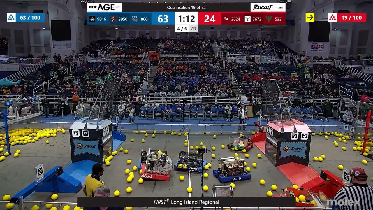Qualification 19 - FIRST Long Island Regional