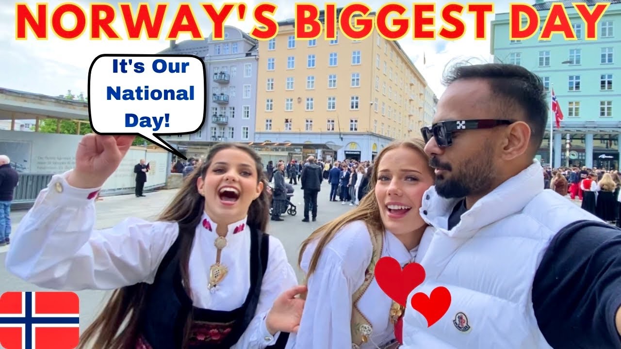 Celebrating Norway's National Day| Country Of Midnight Sun| The Muscular Tourist