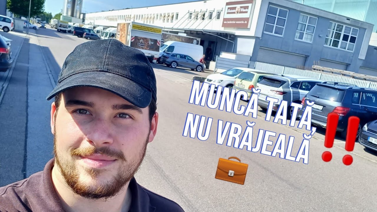 Cum arată o zi de muncă în GERMANIA!!🇩🇪