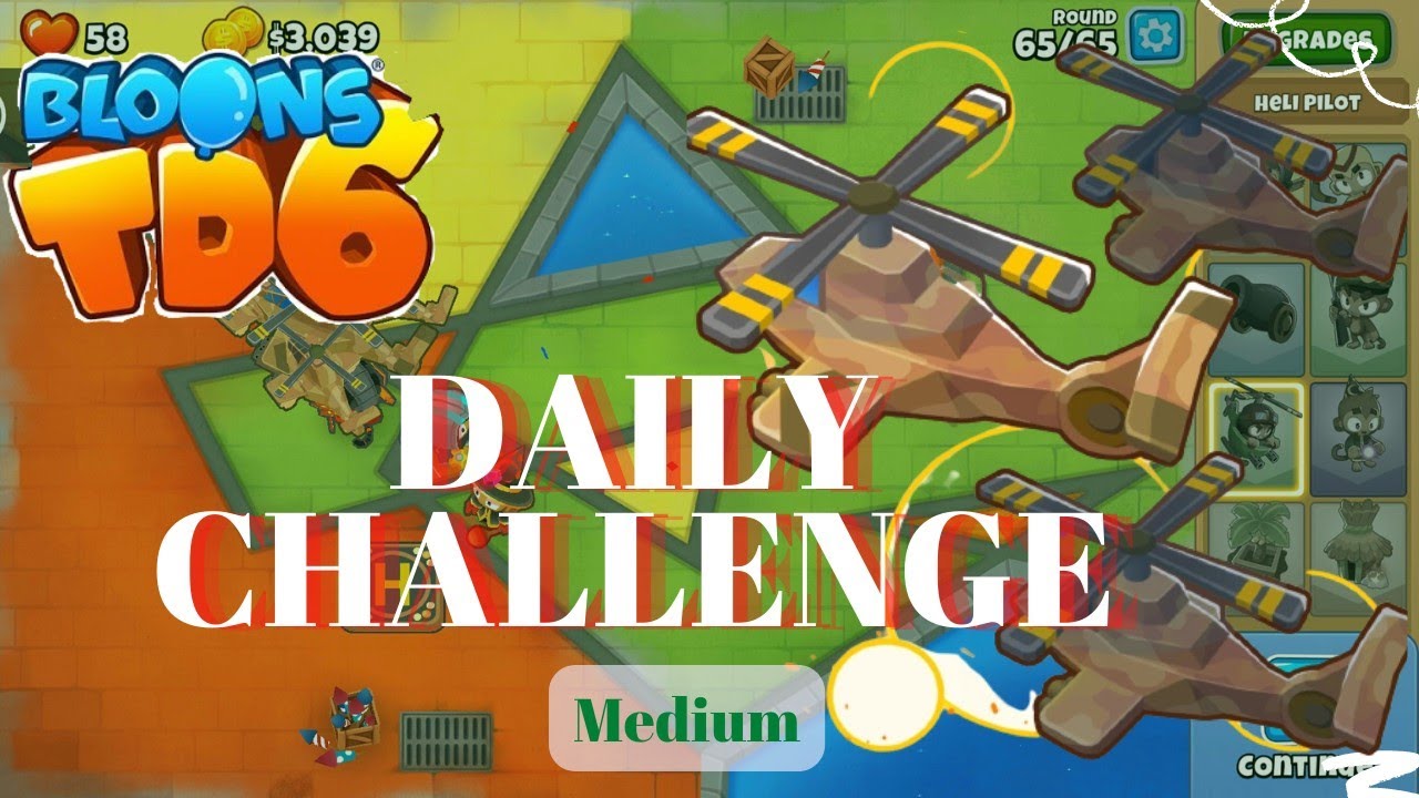 Btd6 Daily Challenge - Medium Tutorial - July 23