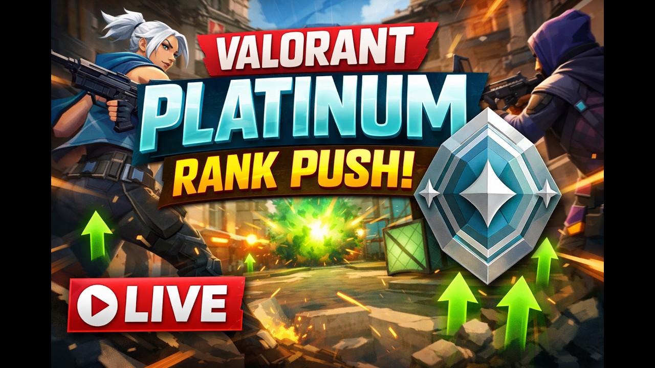 PLATINUM RANK PUSH WITH FRIENDS ON LIVE  || YATESME LIVE