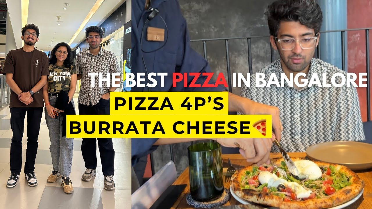 Trying the most famous Pizza place in Bangalore🍕Surprise visit to our sister at Manipal😍