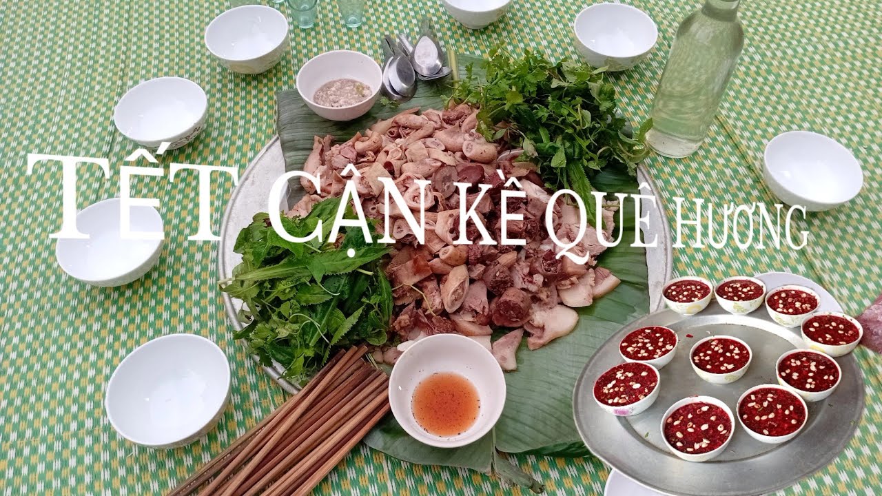 Tết quê cận kề.