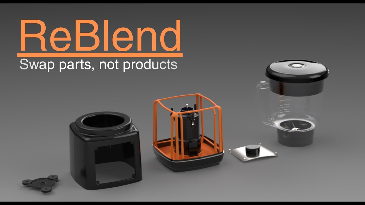 ReBlend- Redesigning a blender- Minor project Influential Design & Creative Engineering