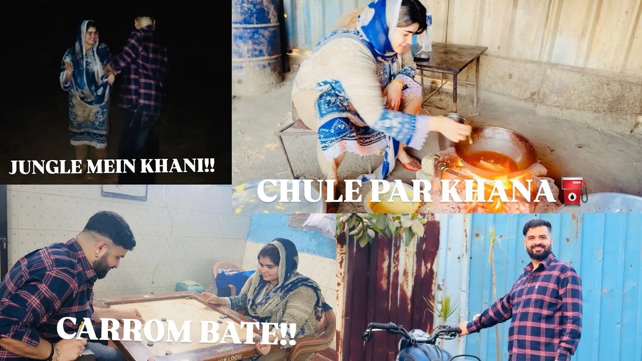 CYLINDER KI TANGI😂CARROM BATE HARE SUKKA!!BHOOT KI KAHANI!!CHULE PR BNAYA KHANA!!#youtube #vlog 