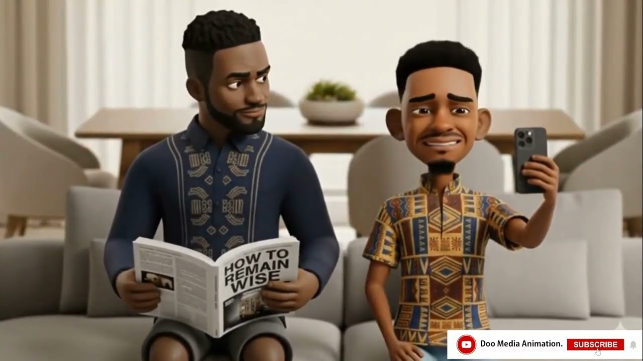 Ngeku destroys&nbsp; Emmanu's Tik Tok live I    A Doo Media Animation Original  #drama #comedy #music