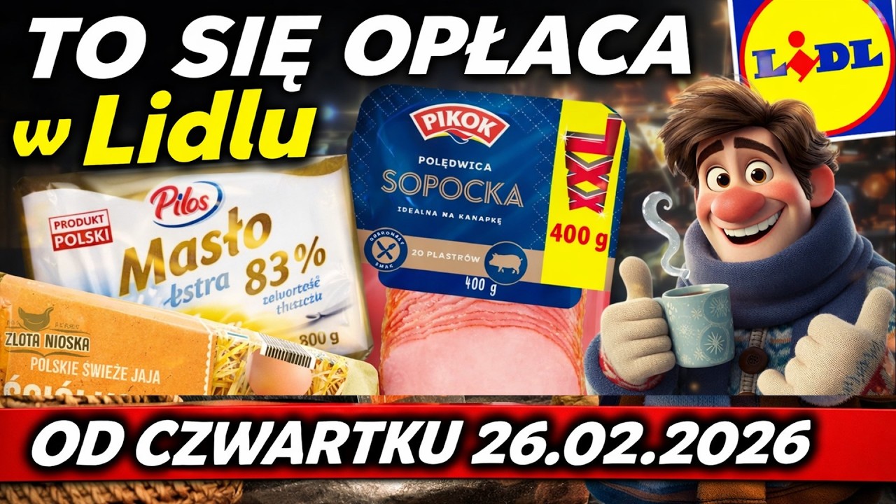 LIDL | Gazetka Promocyjna od Czwartku 26.02.2026.