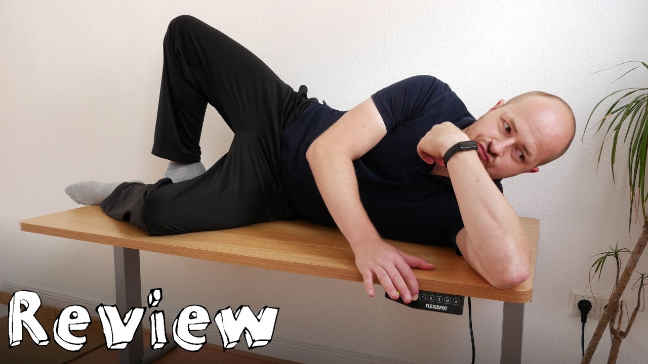 Review - Flexispot E5 - Elektrisch Höhenverstellbarer Schreibtisch - Aufbau, Test, Sinn und Unsinn✌