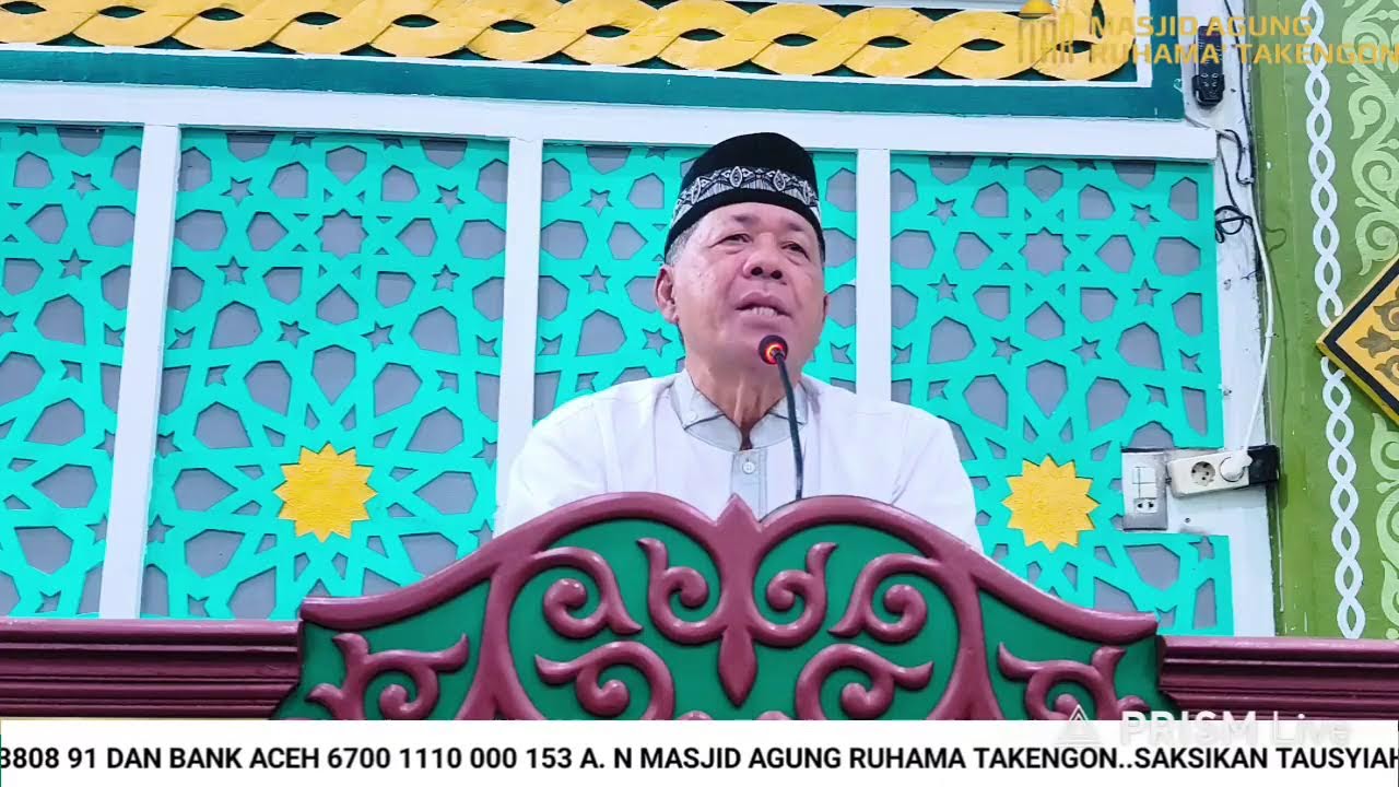 Siaran langsung Masjid Agung Ruhama Takengon