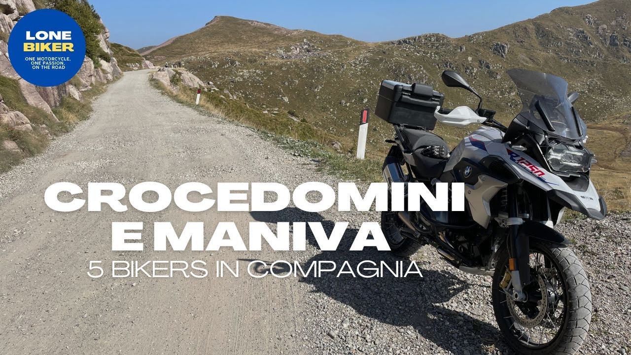 Dal Crocedomini al Giogo del Maniva - BMW R 1250 GS - 5 Bikers in compagnia