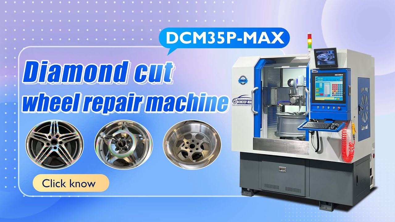New diamond cutting wheel repair machine DCM35P-MAX 【2025 NEW】