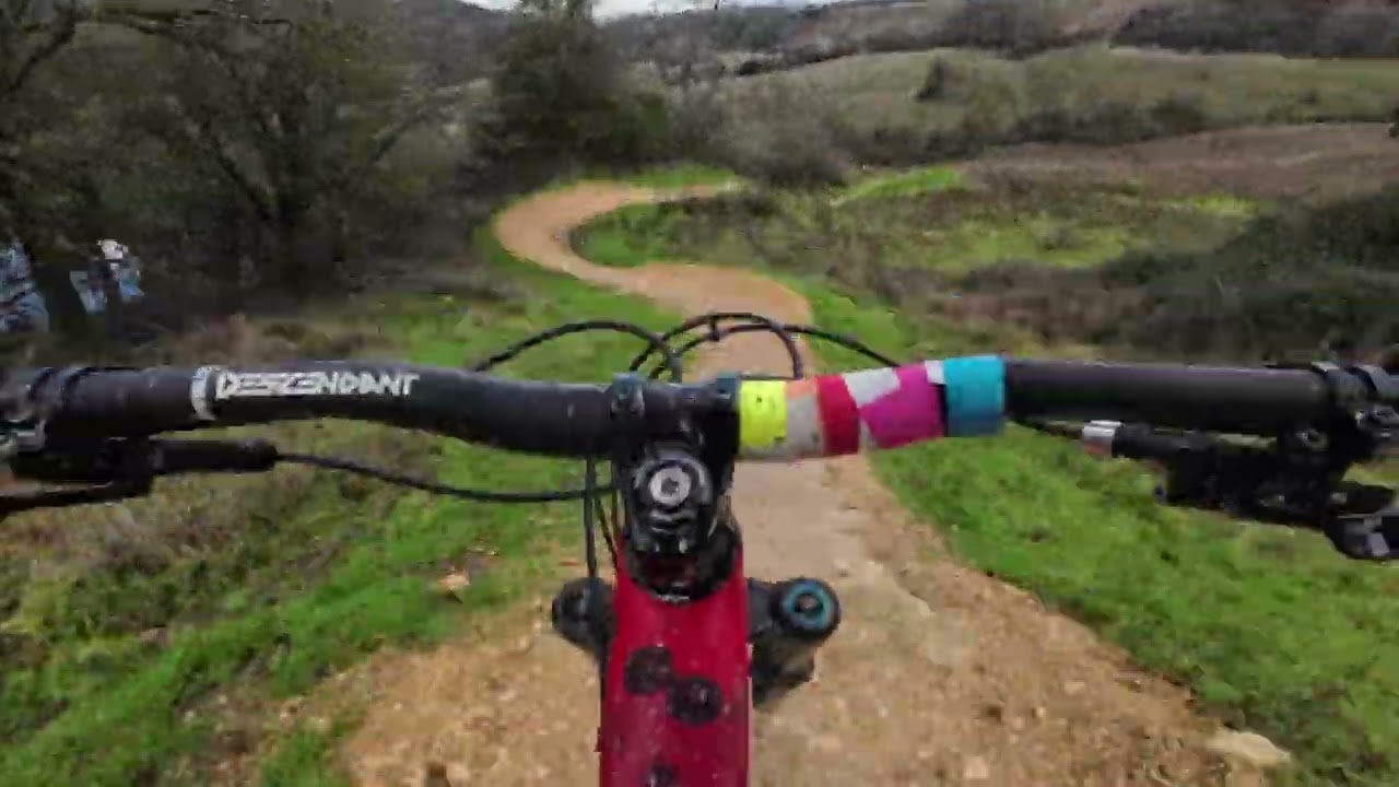 Fly up 417 , muddy winter session :) 