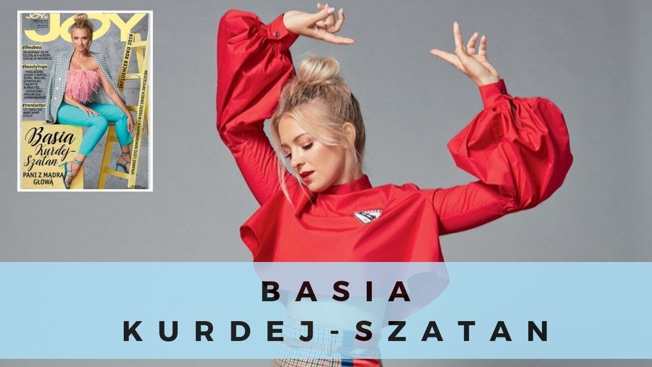 Basia Kurdej-Szatan w sesji okładkowej JOY | backstage